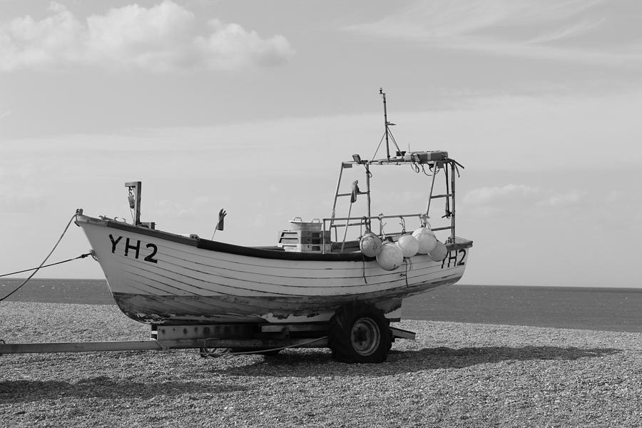 Fishing Boat Norfolk UK Photograph by Emmie Norfolk - Fine Art America