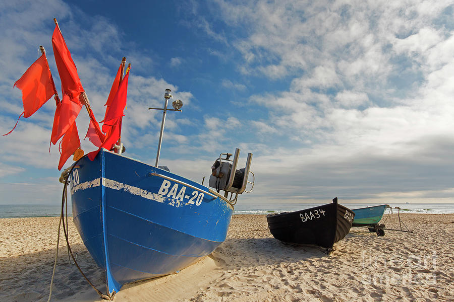 Fishing Boats along the Baltic Sea Photograph by Arterra Picture Library