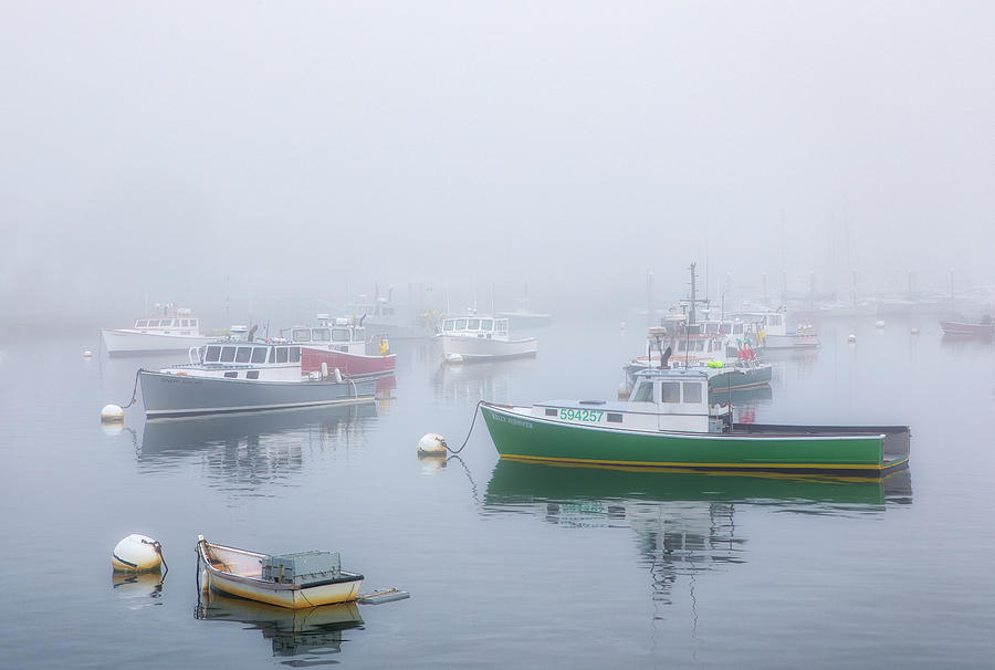 Fishing Boats at Marshfield Town Pier Photograph by Juergen Roth