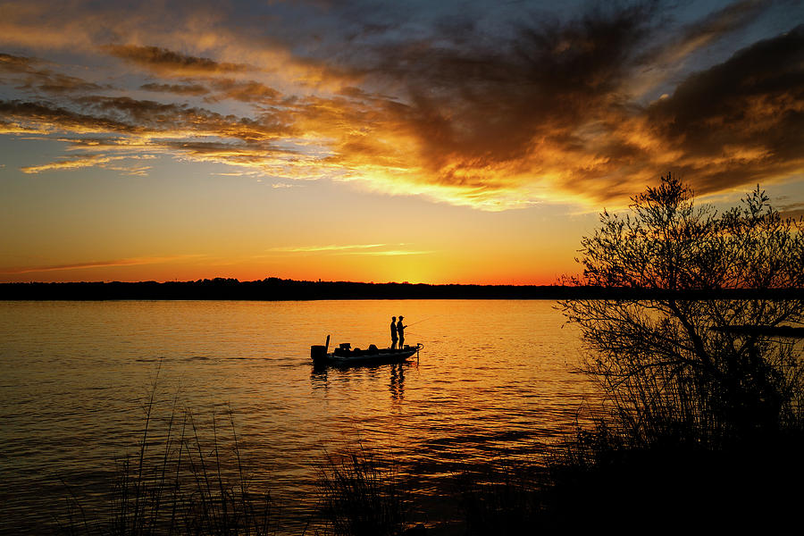 Fishing. Photograph by Doug Long