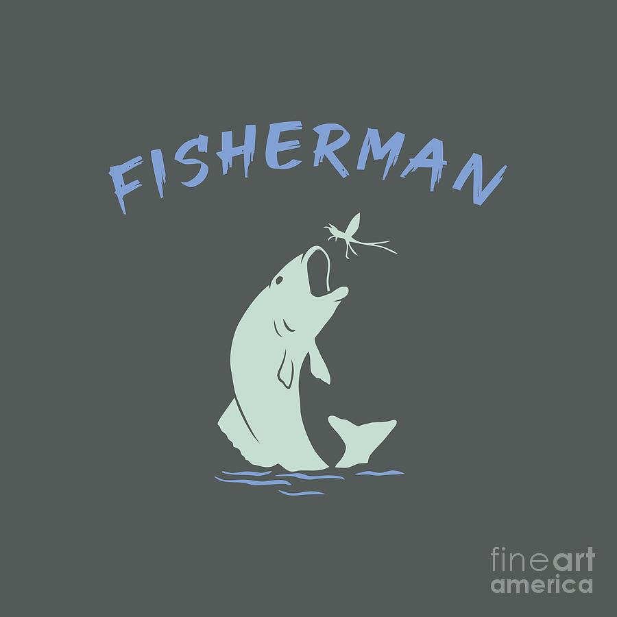 Fishing Drawing by Jail Thamrin Fine Art America