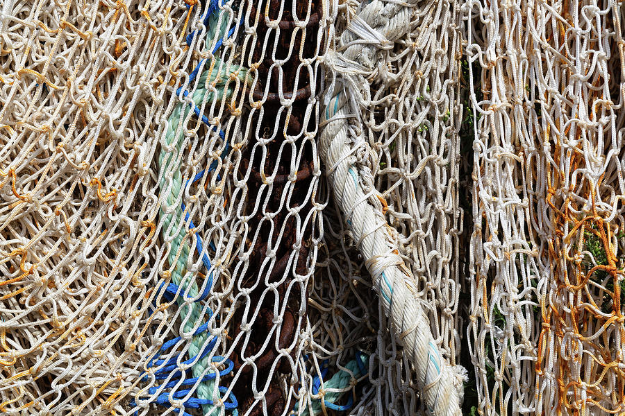 Fishing nets and ropes Photograph by Fabiano Di Paolo