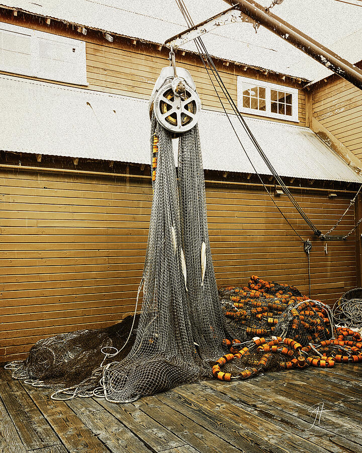 Alaska Photograph - Fishing Nets Ready to Go by Jim Thompson Alaska Photograph - Fishing Nets Ready to Go by Jim Thompson