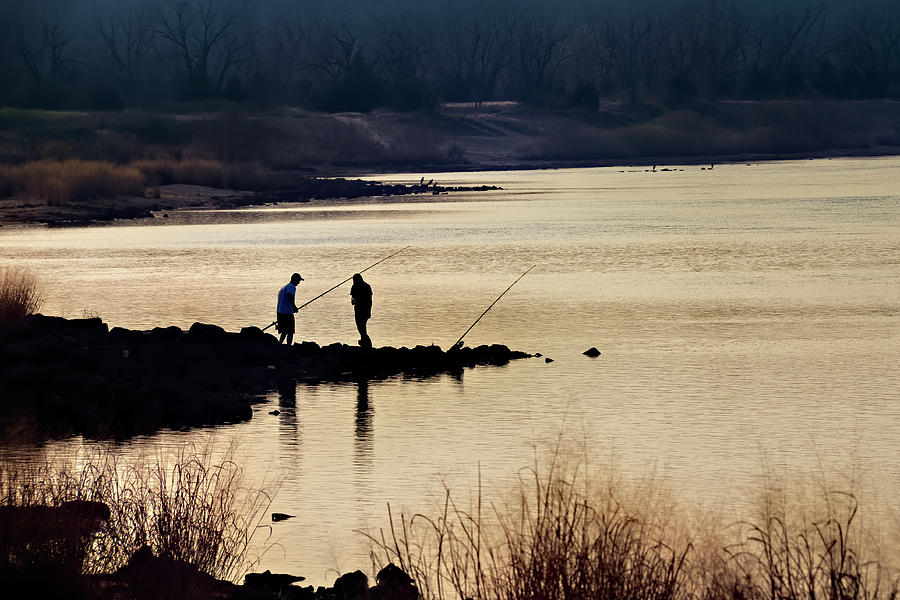 Fishing On The Arkansas Photograph