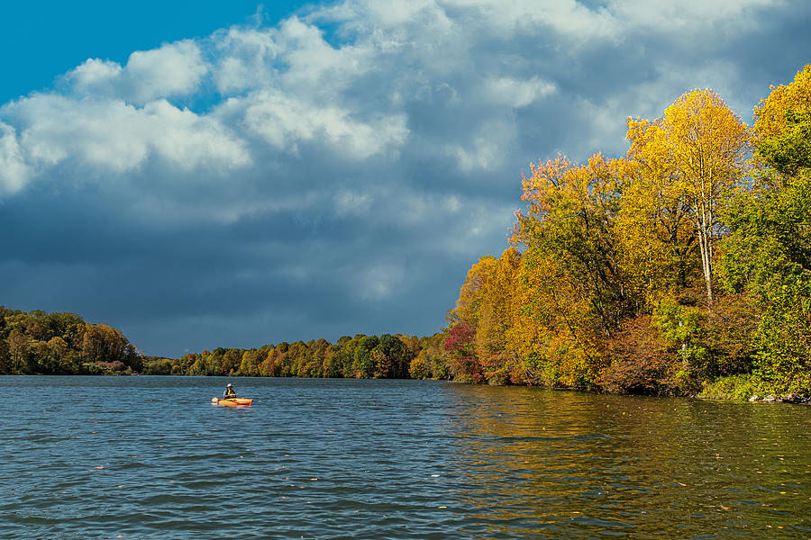 Fishing on the Lake Photograph by Stuart Litoff - Pixels