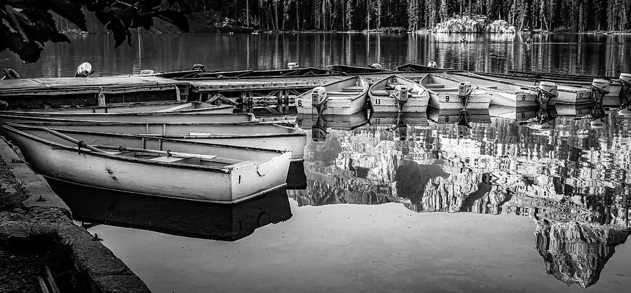 Fishing Paradise in Black and White Photograph by Rebecca Herranen