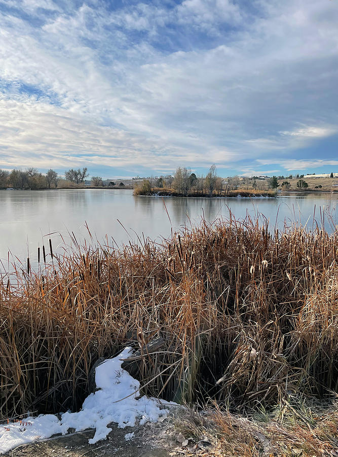 Fishing Pond at River's Edge Photograph by Amy Vialpando Fine Art America
