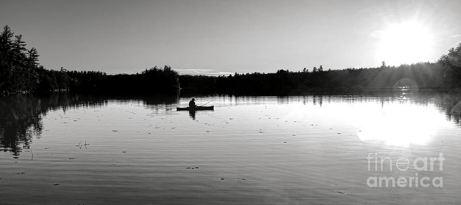 Fishing Serenity Photograph by Olivier Le Queinec