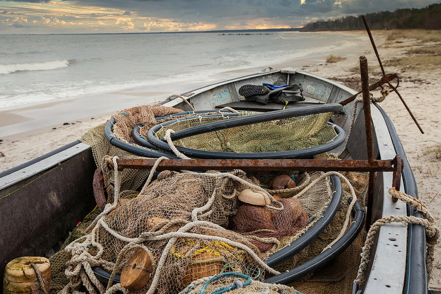 Fishing Tackle Latvia  Photograph by Aleksandrs Drozdovs