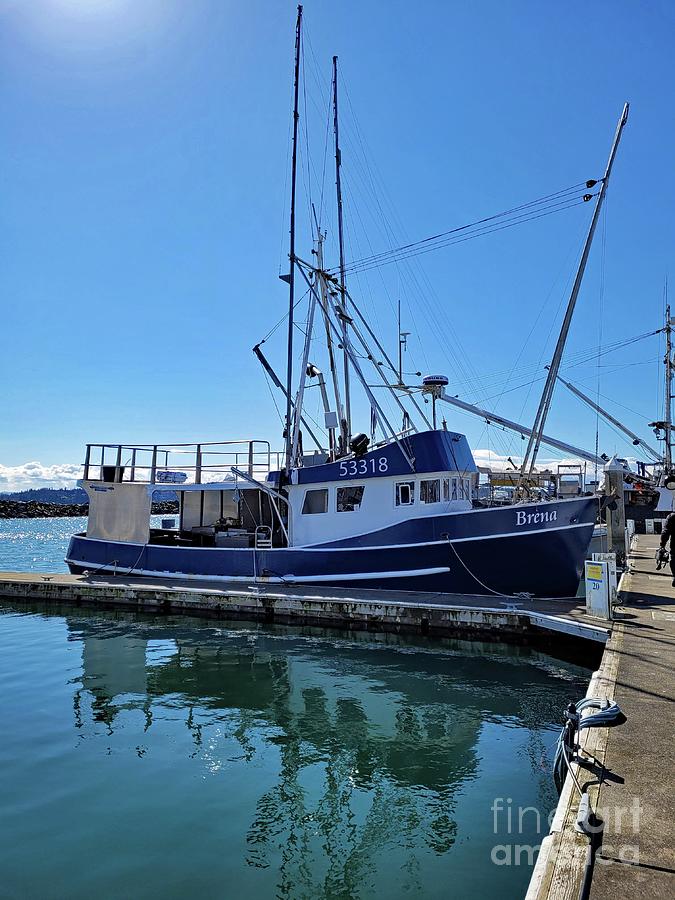 Fishing Vessel Brena Photograph by Norma Appleton