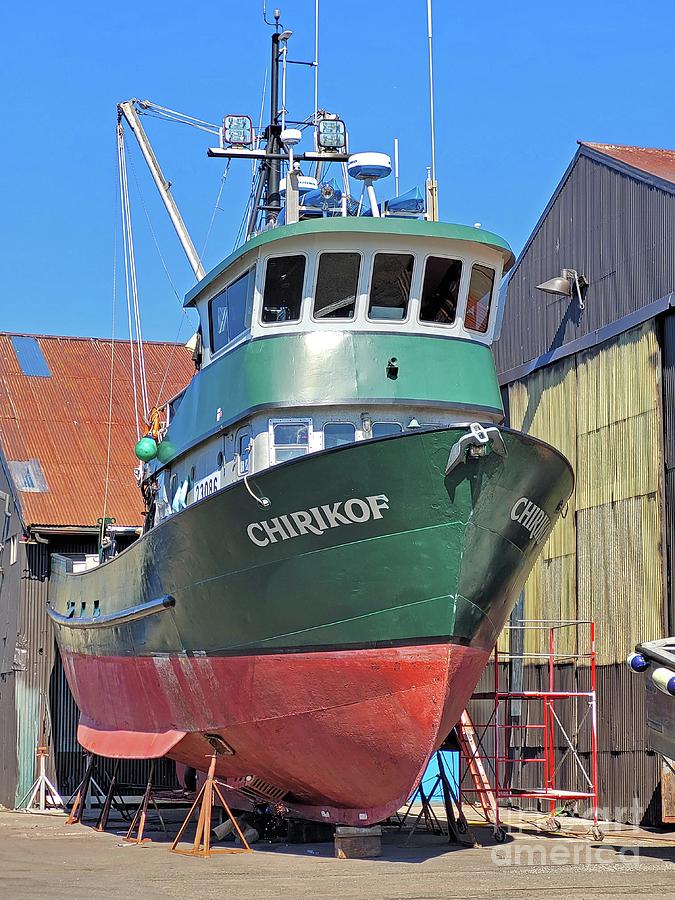 Fishing Vessel Chirikof in Dry Dock Photograph by Norma Appleton