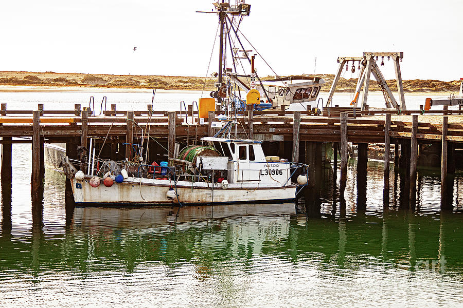 Fishing Vessel Docked At Morro Bay, California, Usa Photograph
