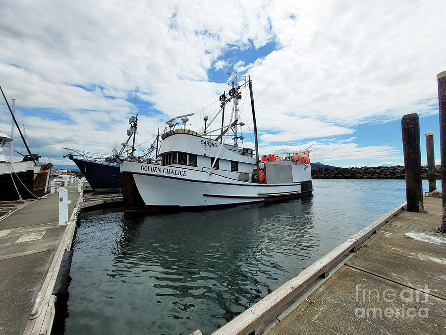 Fishing Vessel Golden Chalice Photograph by Norma Appleton