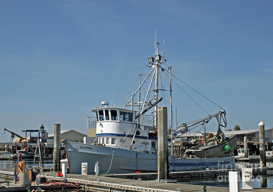 Fishing Vessel Jillimare Photograph by Norma Appleton