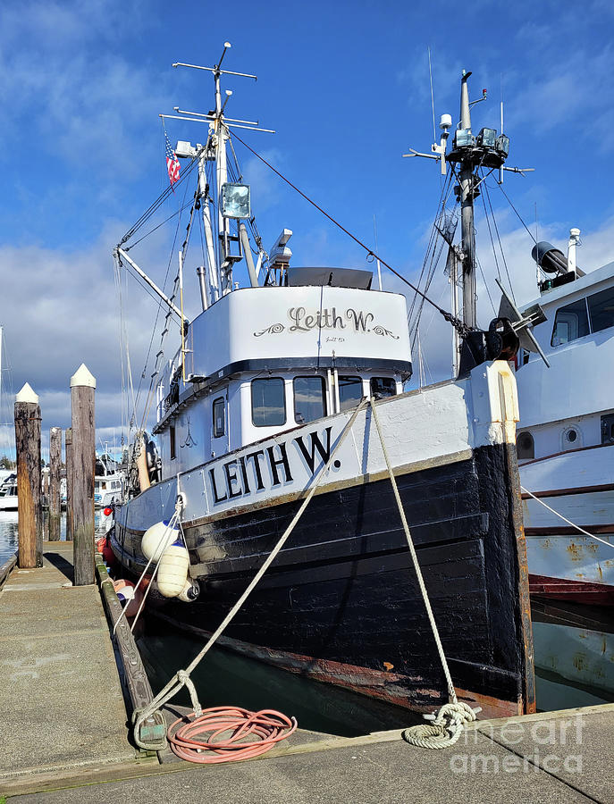 Fishing Vessel Leith W. Photograph by Norma Appleton