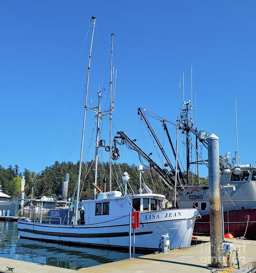 Fishing Vessel Lisa Jean Photograph by Norma Appleton