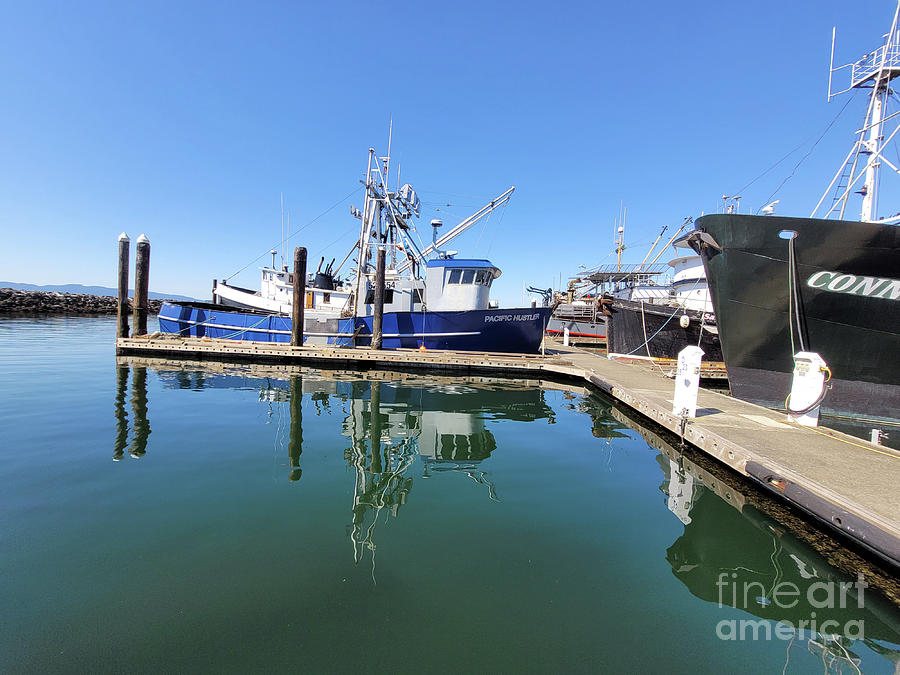 Fishing Vessel Pacific Hustler Reflections Photograph by Norma Appleton