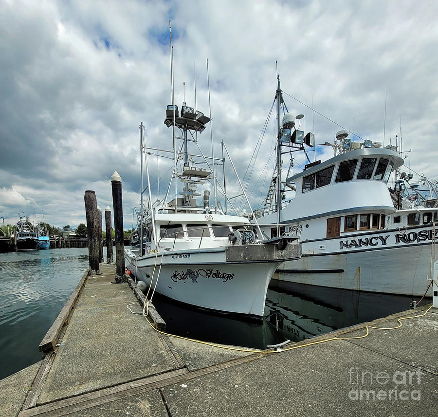 Fishing Vessels High Voltage and Nancy Rose  Photograph by Norma Appleton