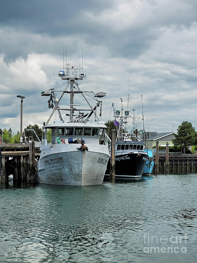 Fishing Vessels Noble Provider and Secret Island Photograph by Norma Appleton