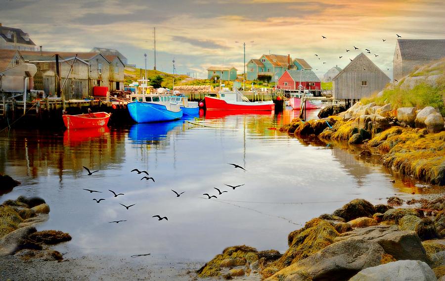 Fishing Village Photograph by Diana Angstadt