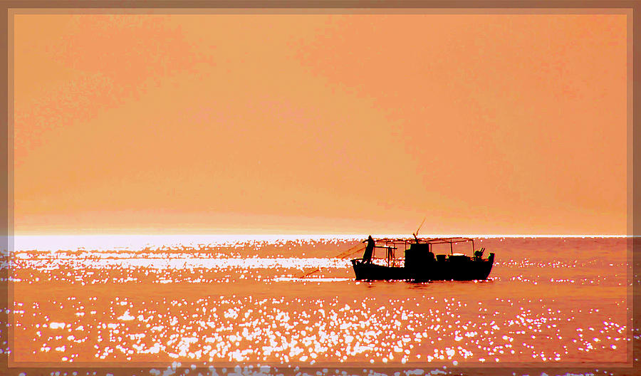 Fishing...mood   - 4522 Photograph by Panos Pliassas