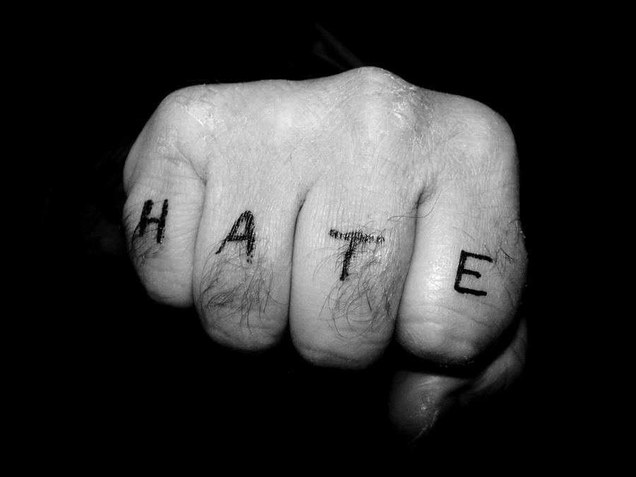 Fist - Hate Photograph by Duncan1890