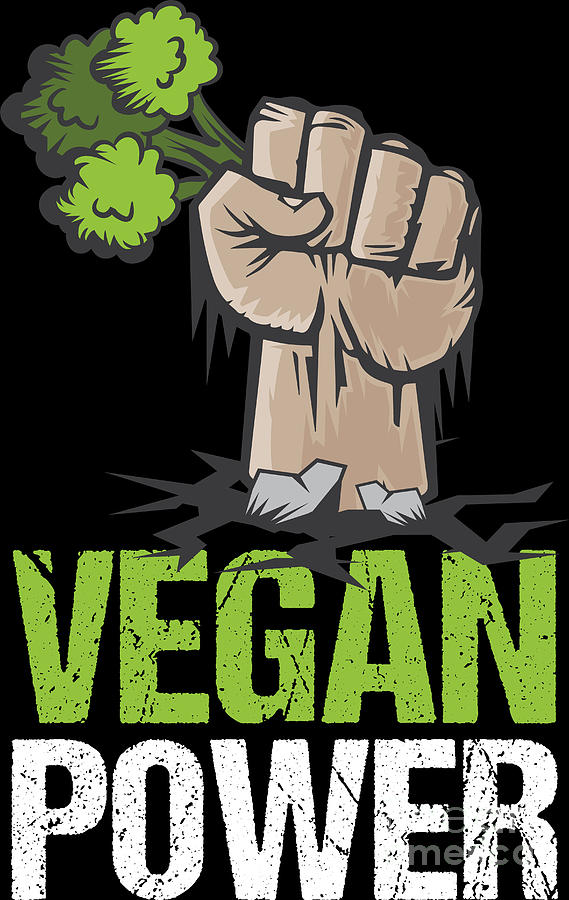 Vegan Bodybuilder Gifts Vegetables Fitness Vegan Bodybuilder Throw Pillow,  16x16, Multicolor
