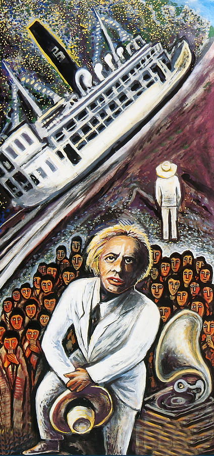 Vintage Painting - Fitzcarraldo, 1982, movie poster base painting by Movie World Posters