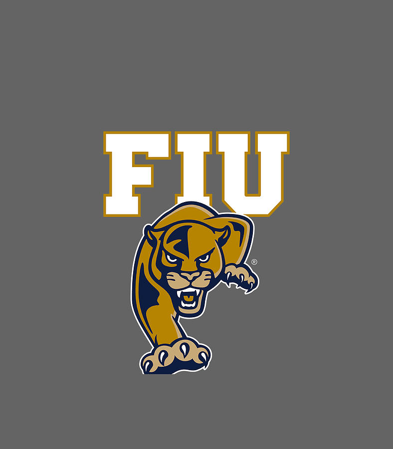 Girls Youth Blue FIU Panthers A-Line T-Shirt