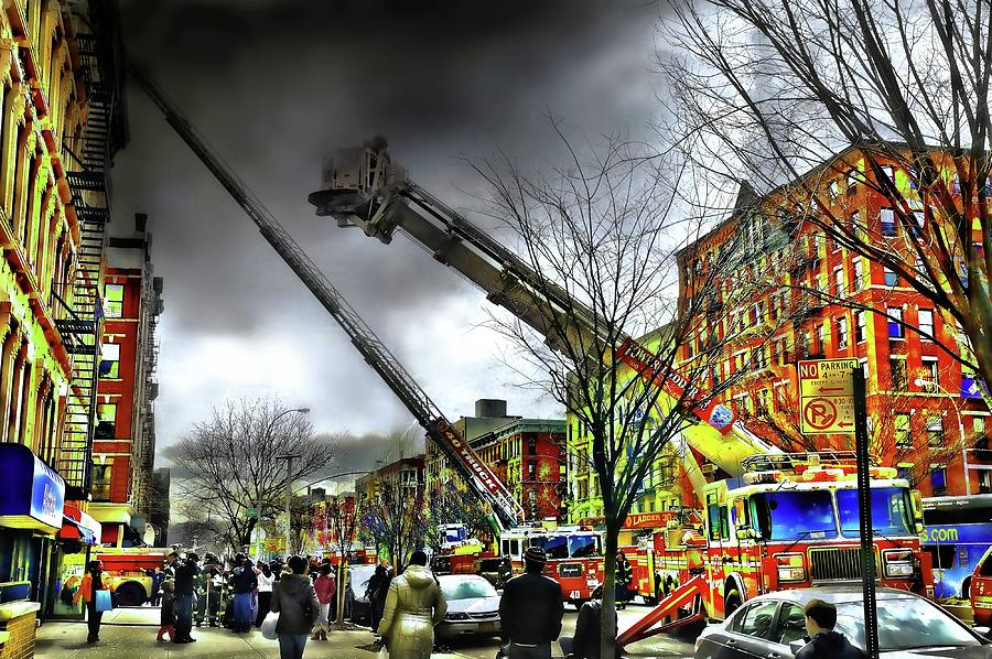 Five Alarm Harlem Photograph by Diana Angstadt