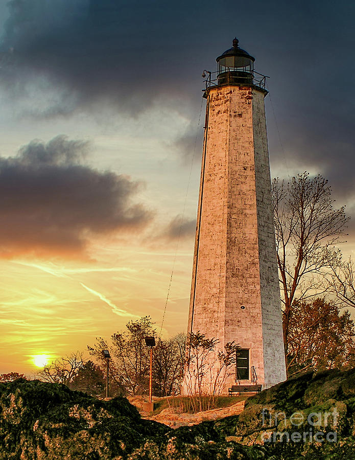 Five Mile Point Lighthouse Photograph by Nick Zelinsky Jr