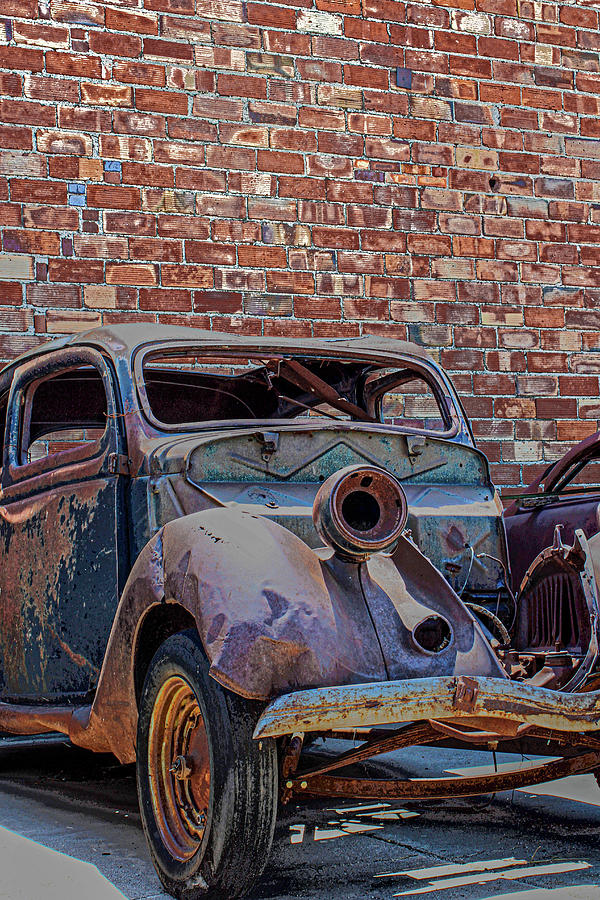 Brick Photograph - Rust in Goodland by Lynn Sprowl