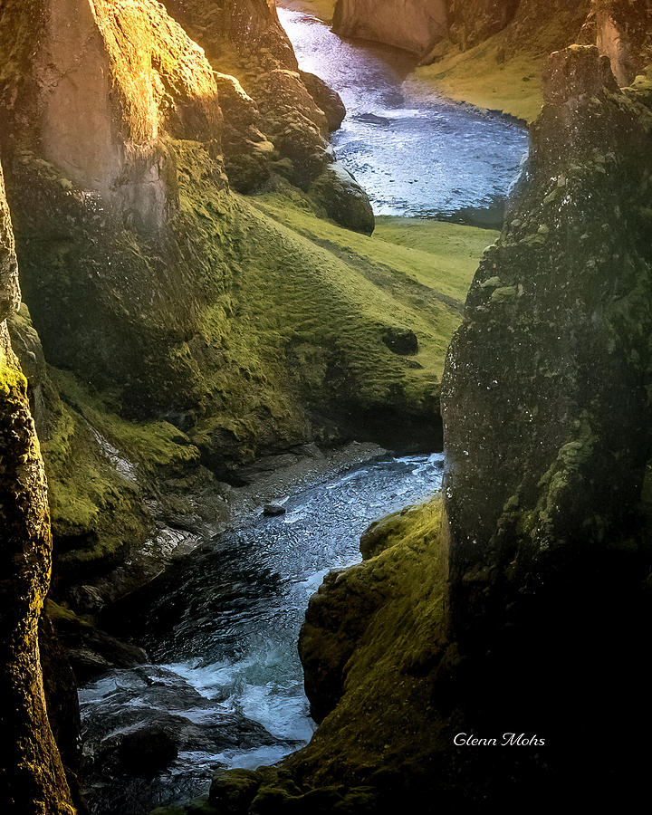 Fjadrargljufur Canyon Photograph by GLENN Mohs