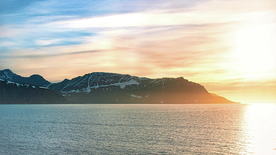 Fjord Sunset in Norway Photograph by Matthew DeGrushe