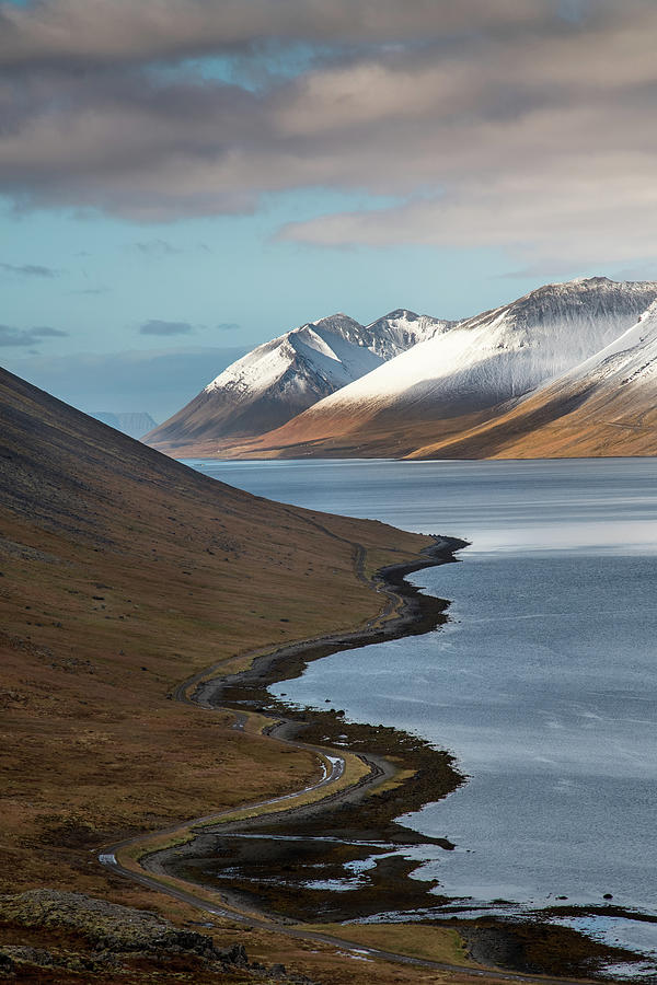 Fjords in The Westfjords Photograph by Janis Connell