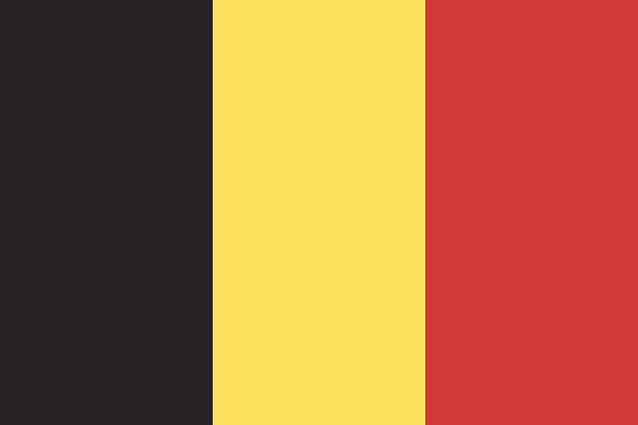 Flag of Belgium Drawing by Liangpv