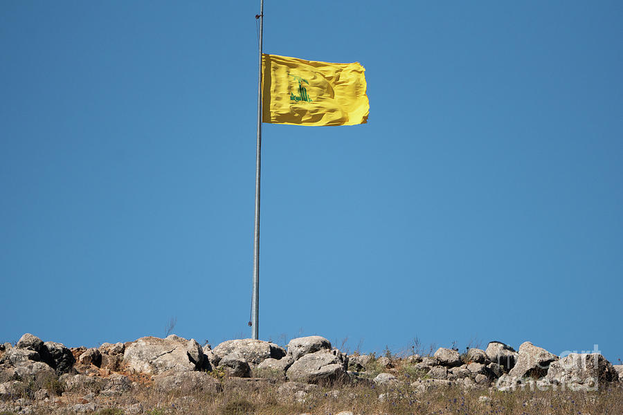 Flag of Hezbollah k1 Photograph by Eyal Bartov - Fine Art America