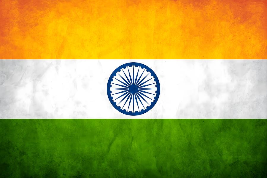 Flag of India Digital Art by Jennifer Jacobs - Fine Art America