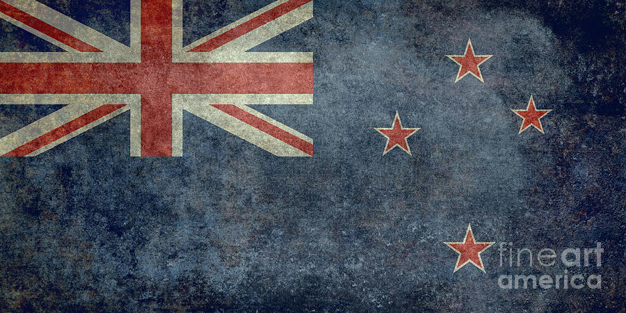 Flag of New Zealand Digital Art by Sterling Gold