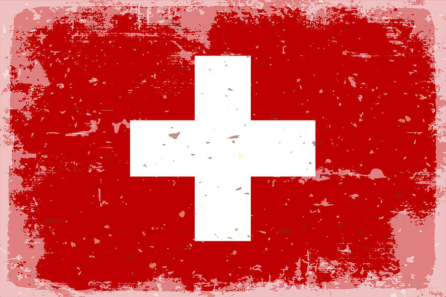 Flag of switzerland Drawing by Josemarques75