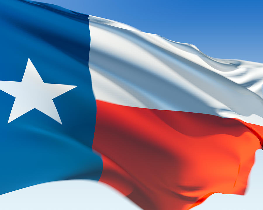 Flag of Texas Photograph by Bkindler
