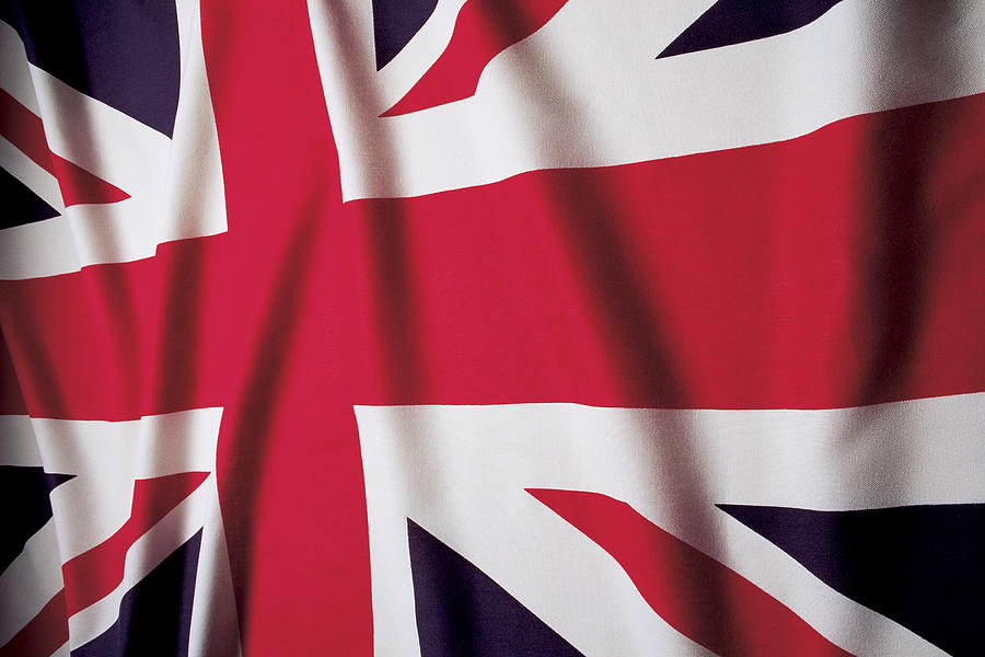 Flag of United Kingdom Photograph by Comstock
