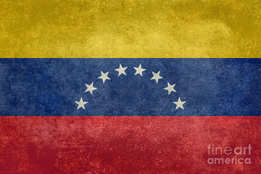 Flag of Venezuela Digital Art by Sterling Gold