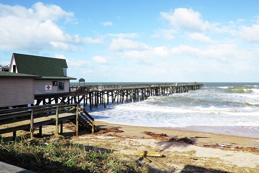 Flagler Beach Pier Photograph By Roger Epps