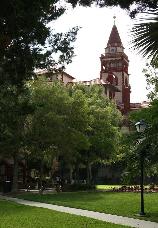 University Photograph - Flagler college St Augustine Florida by Bob Pardue