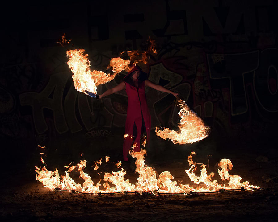 Flame Dance Photograph by American Landscapes