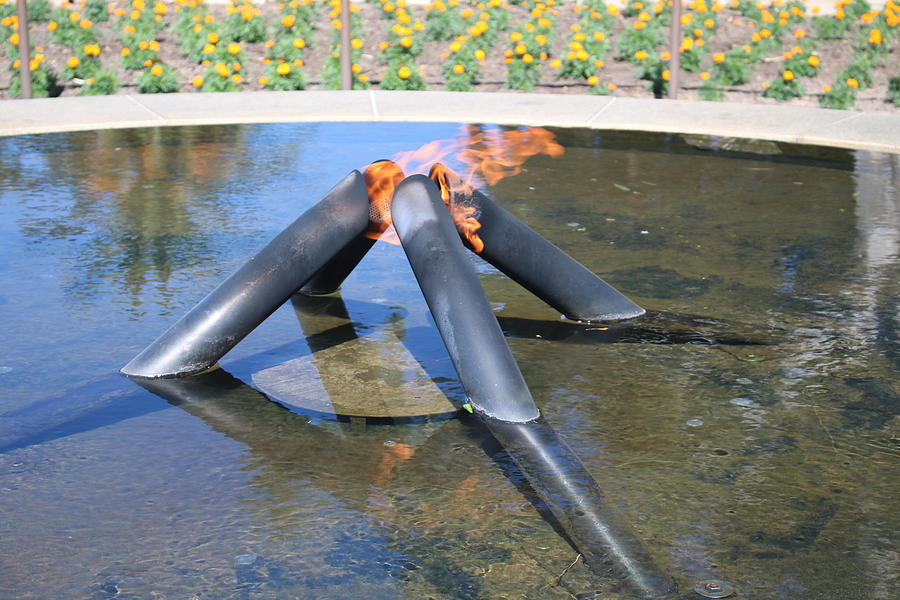 Flame Of Remembrance Photograph