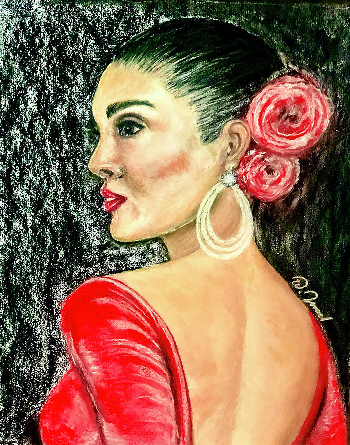 Flamenco Pastel - Flamenco Beauty by Walter Israel