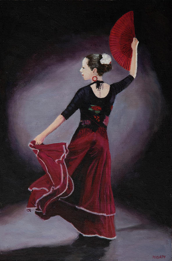 Flamenco Painting by Masami IIDA
