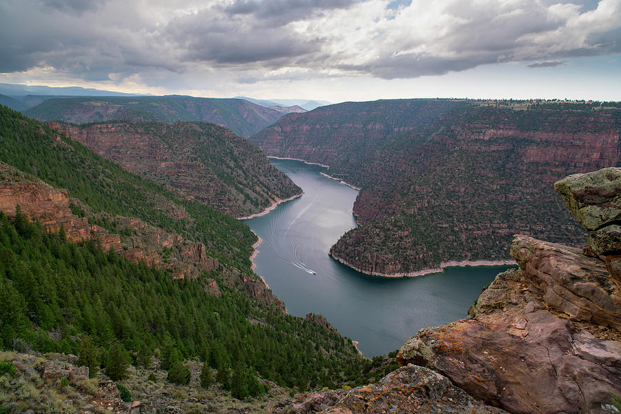 Flaming Gorge Photograph by Wesley Aston